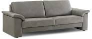 Sofa Bologna in Leder Valcona Steel