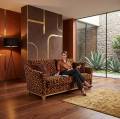 Schwarzensee Sofa in Jacqart Wild Tiger V3