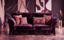 Sydney Sofa in JAB Velluto Gelato in lila und pink 8210