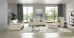 Garnitur Bologna in Leder Prestige Cream