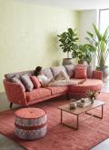 Bassetti by Schröno Livorno Sofa mit Loungeelement und Tino in Barrisano
