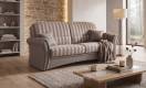 Prato Sofa in beigem Streifenstoff 65711983